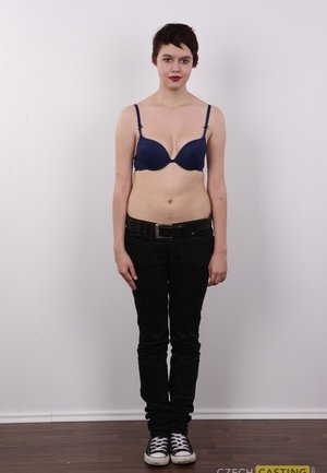 18 year old blond with big tits Aislin wets and fingers her pink slit in a tub